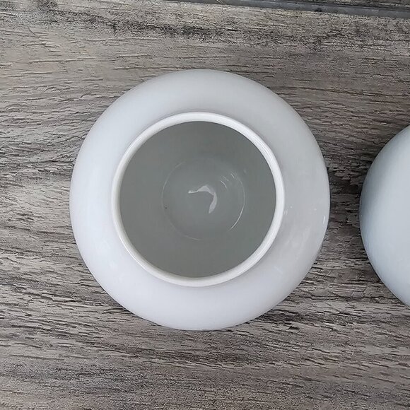 Bing & Grondahl B&G Copenhagen Vintage Porcelain Floral Vase Set of Two - Picture 7 of 9